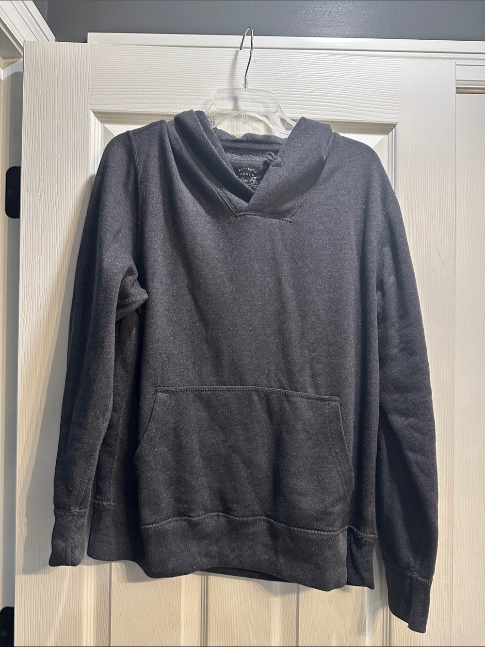 J. Crew Charcoal Vintage Fleece Hoodie